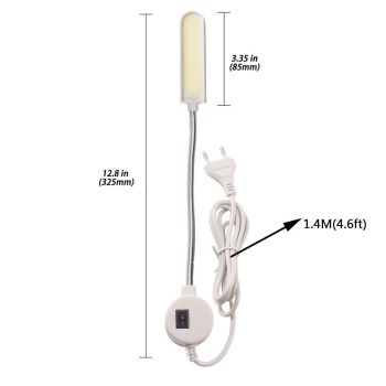 Lampka maszynowa LED COB 6 W z magnesem AC/DC 85V-2650V [22050000522]